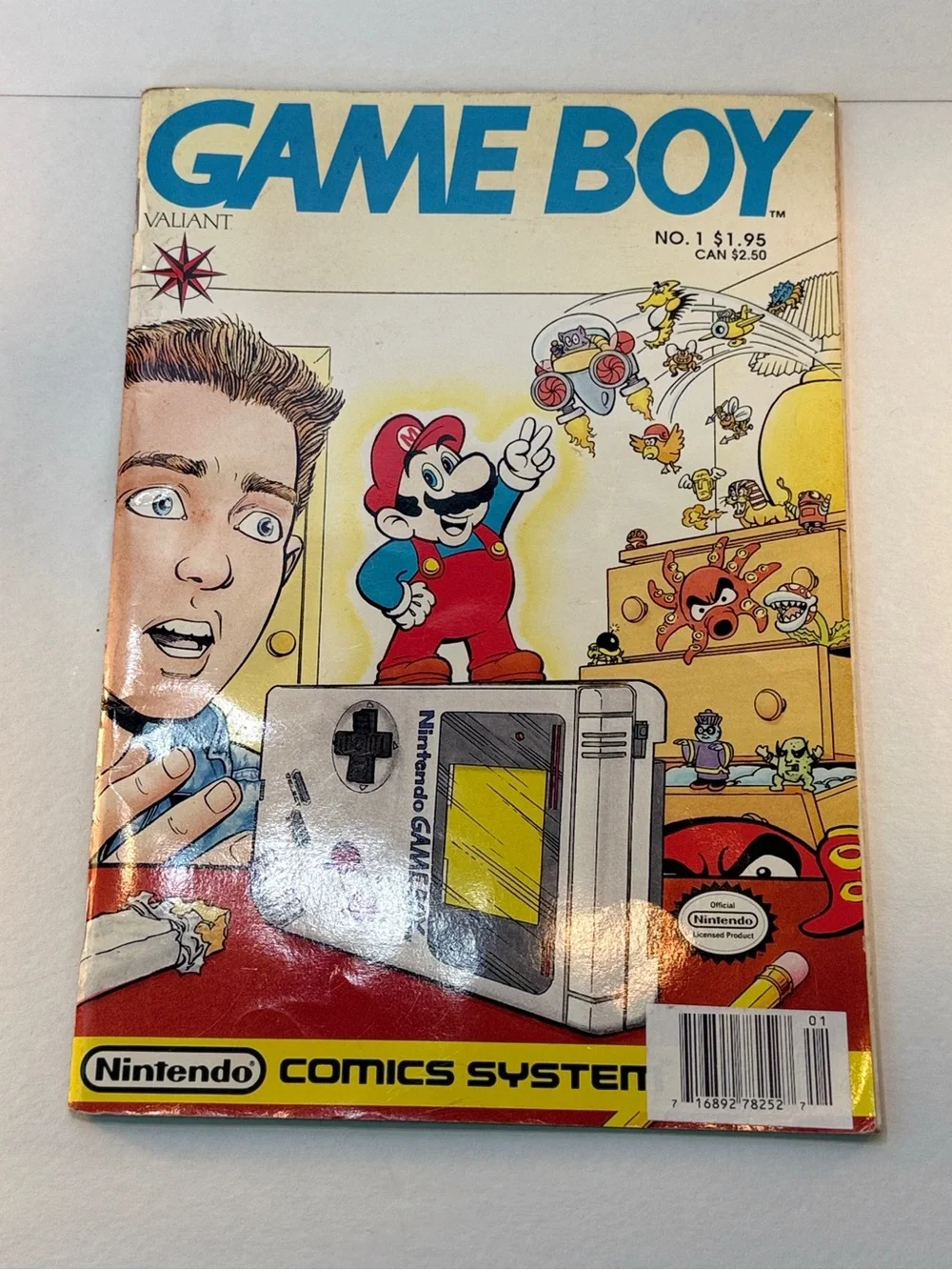 Game Boy Valiant Vol. 1 No. 1 (1990) Nintendo Comics System